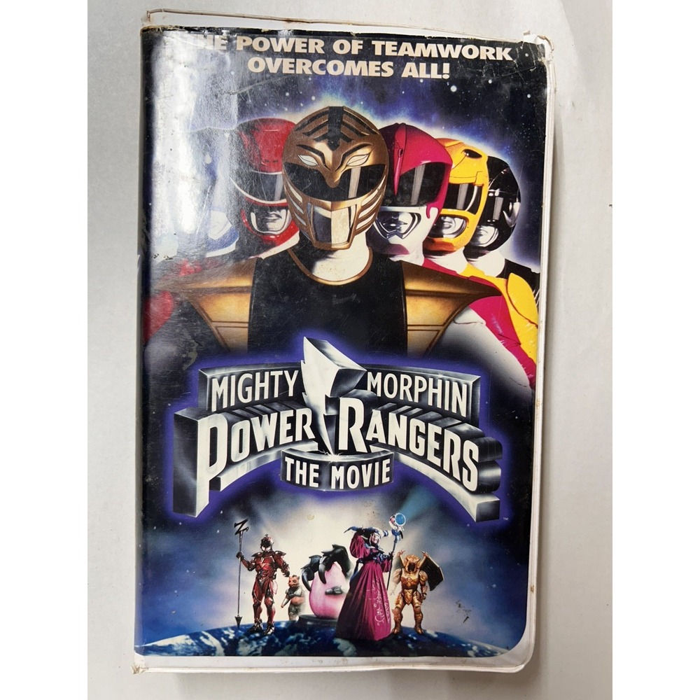 Mighty Morphin Power Rangers: The Movie VHS Tape